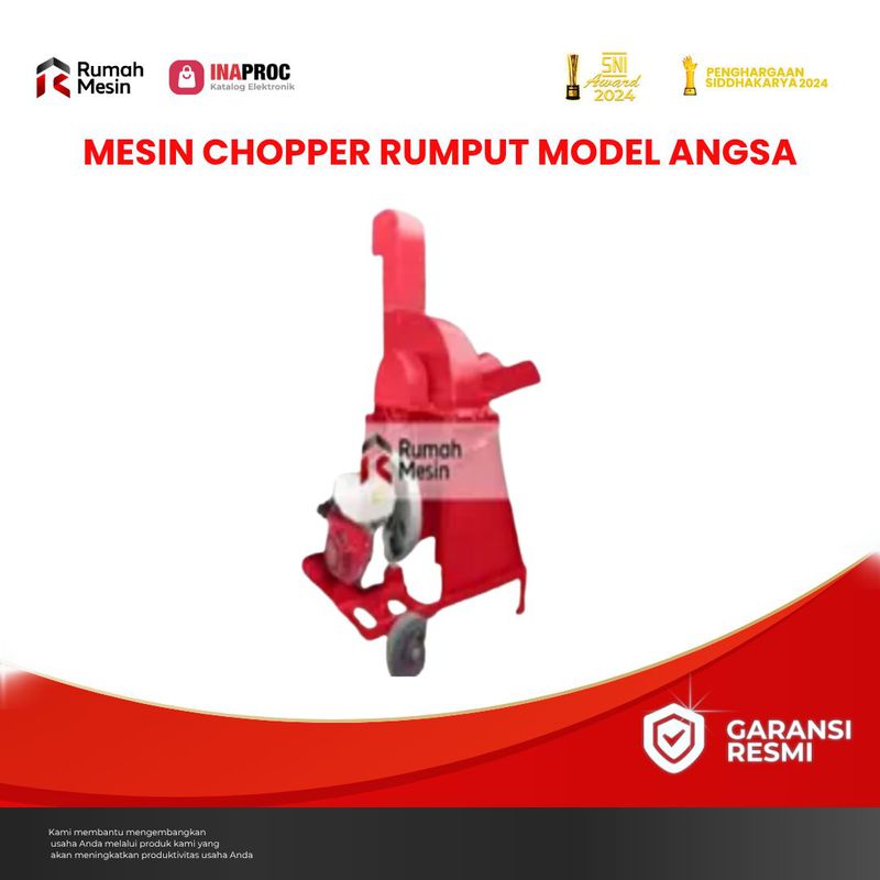 Mesin Chopper Rumput Model Angsa