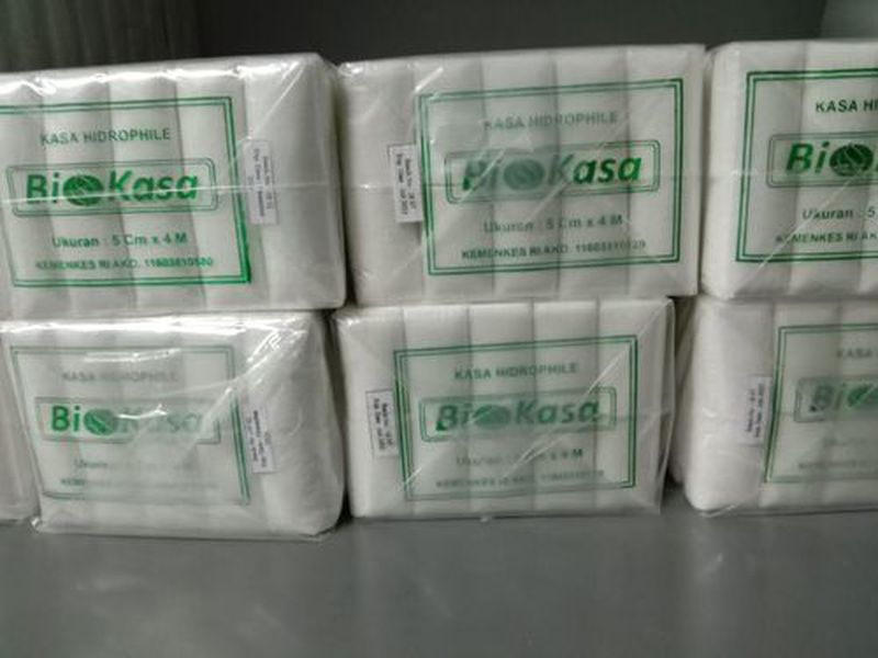BIOKASA KASA HIDROFILE NON STERIL 5CM X 4M