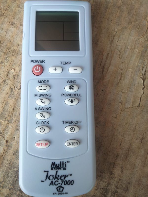 REMOTE AC MULTI JOKER AC-7000