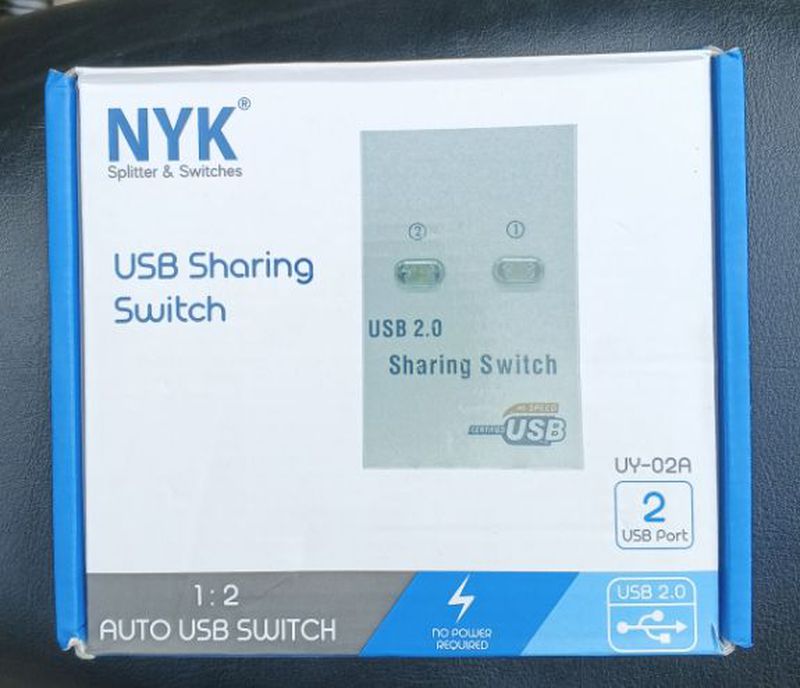 Splitter usb printer 2 port auto NYK