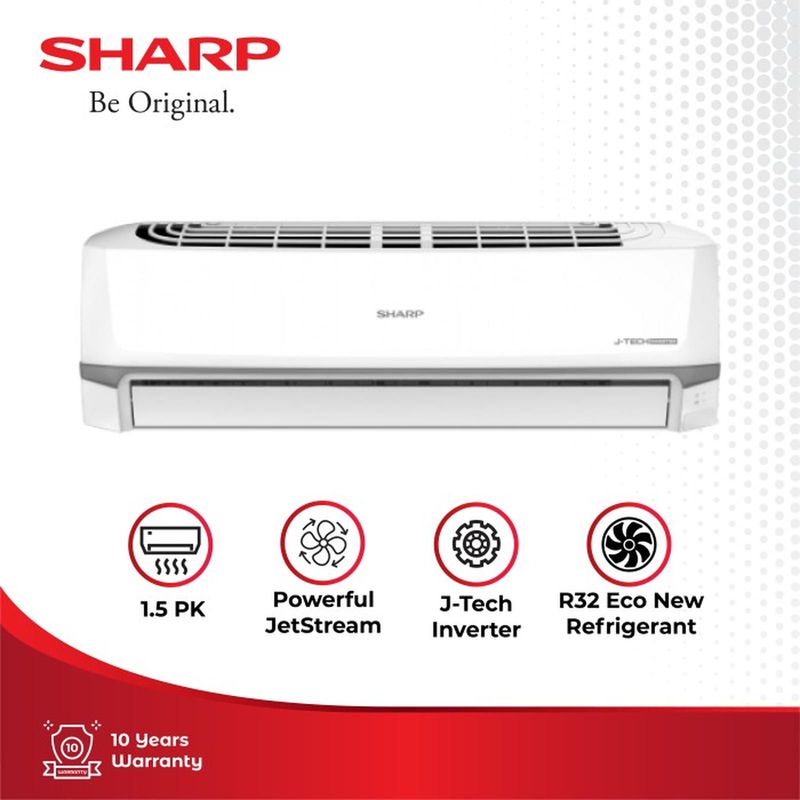 AC SHARP SPLIT 1.5PK + INSTALASI