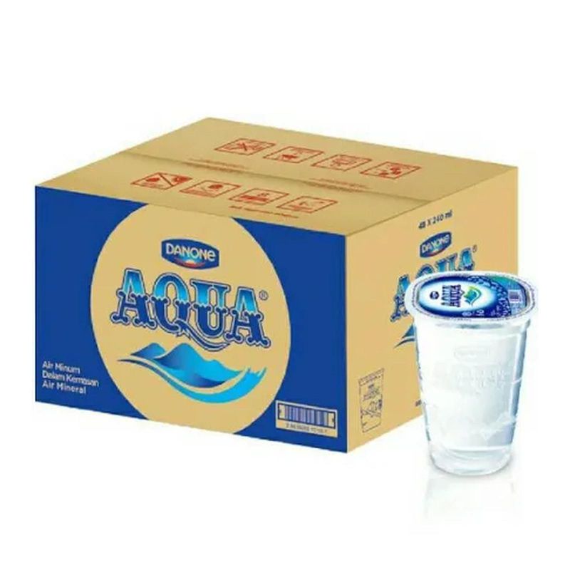 Air mineral aqua 22o ml