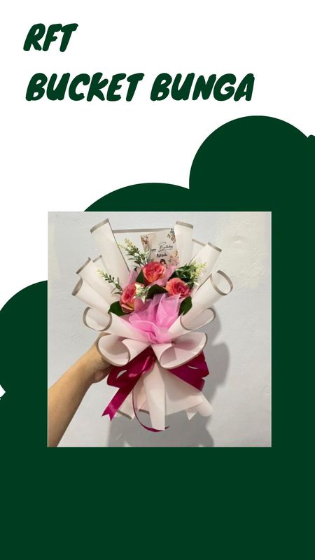 Souvenir Bucket Bunga