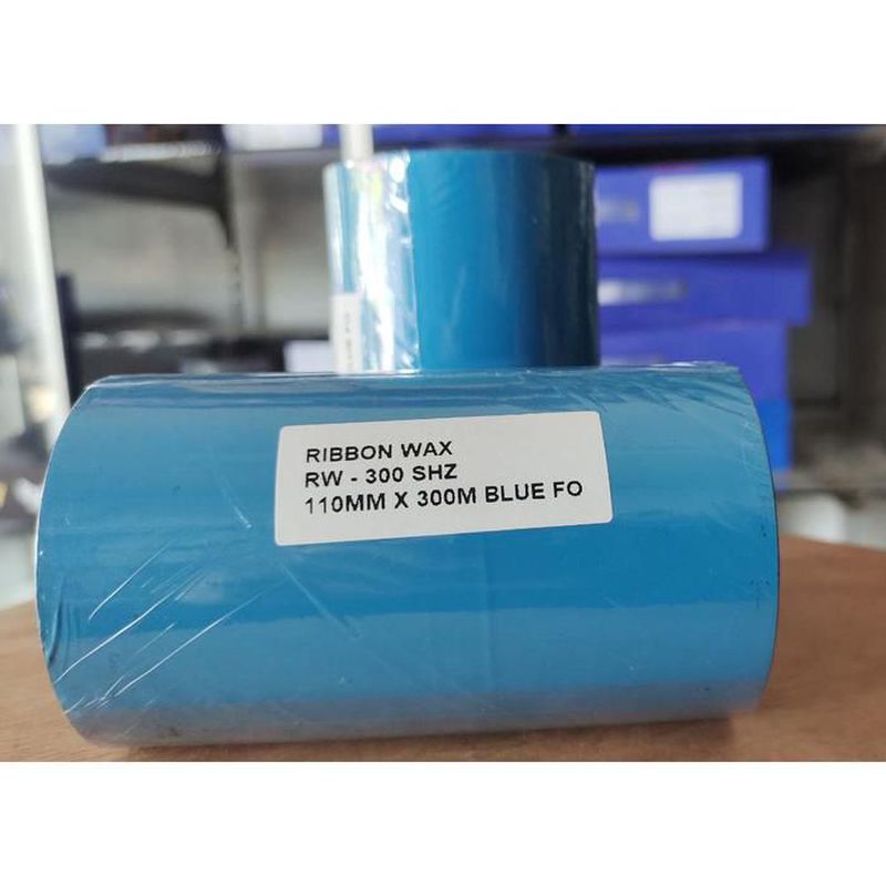 BARCODE RIBBON WAX (FACE OUT) THERMAL 110 MM X 300 M