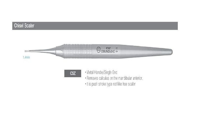 Chisel scaler