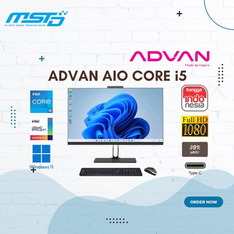 AIO PC i5 1240P 8/512GB W11 2.38
