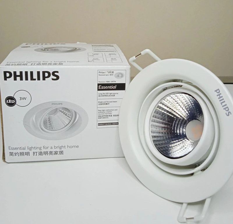 LAMPU DOWNLIGHT LED PHILIPS POMERON 5W 4000K Recessed Spot Light ...