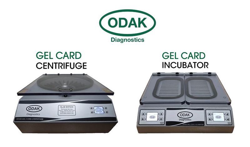 ODAK - CROSSMATCH GEL TEST SET