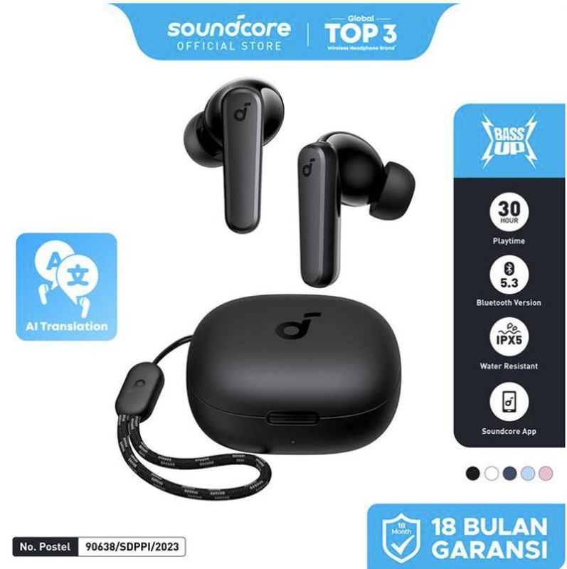True Wireless Earbuds Anker Soundcore R50i - Hitam