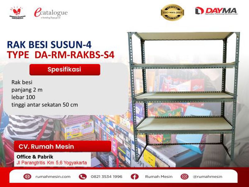 Rak Besi Susun 4