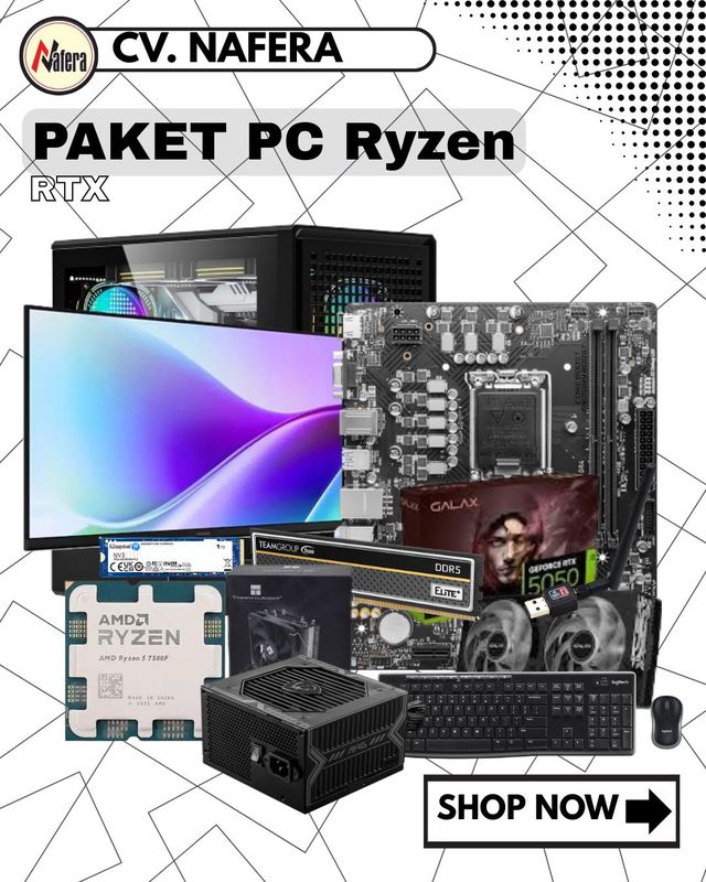 PAKET PC AMD Ryzen 5 RTX
