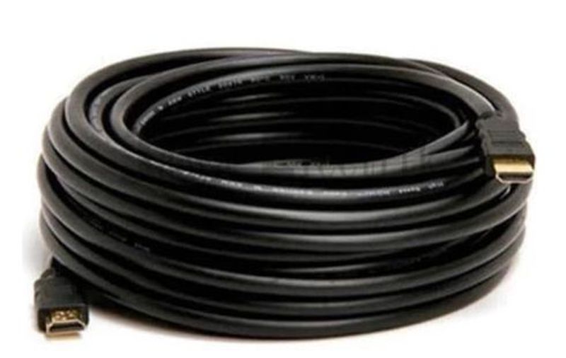 KABEL HDMI To HDMI High Speed High Quality Gold 30 METER-Hitam
