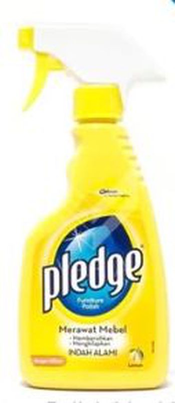 Pledge Furniture Polish Liquid Pump 450 ml Pengkilap Kayu Cair / Viens ...