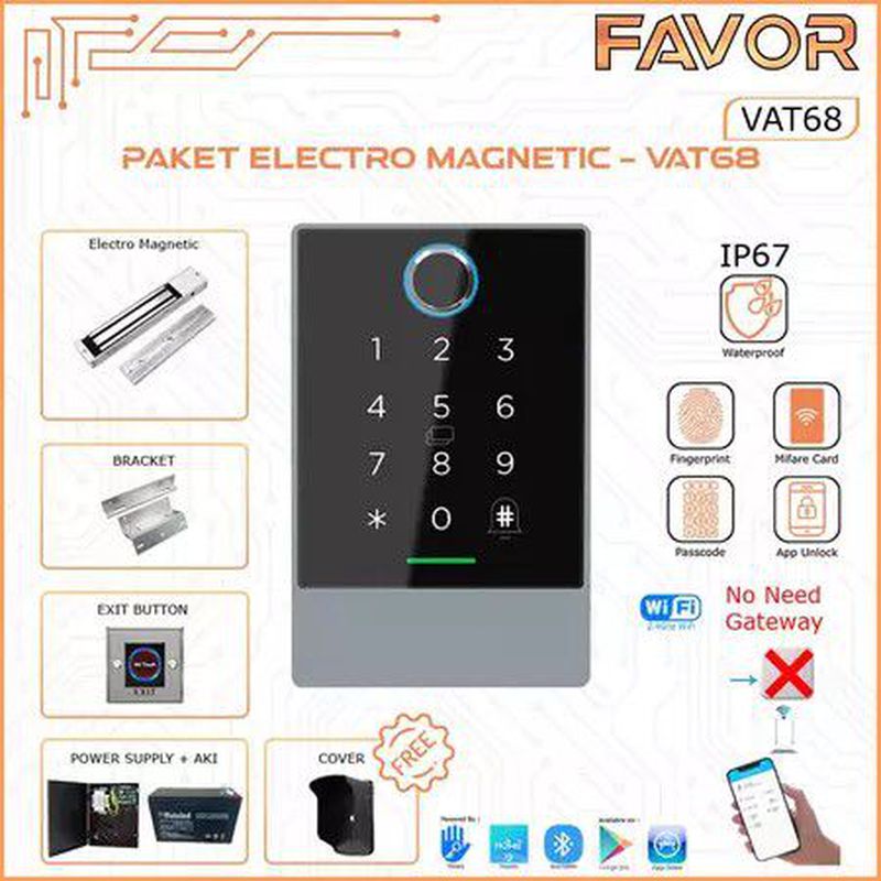 Access Control Door RFID Magnetic Lock