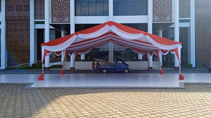 Tenda Semi Roder - Multicolor