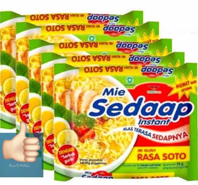 Mie Sedap Instant Rasa Soto (isi 5 biji)