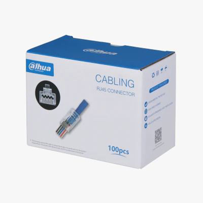 Dahua CAT6 RJ45 Network Plug 100PCS/Pack