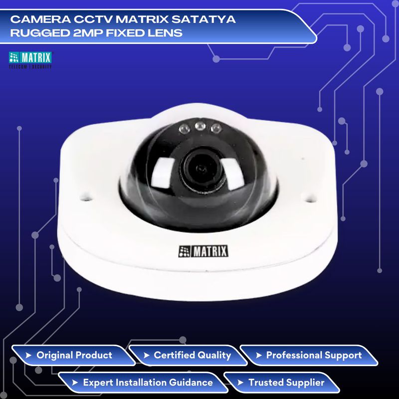 Camera CCTV Matrix SATATYA Rugged 2MP Fixed Lens