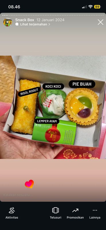 Snack Box Req