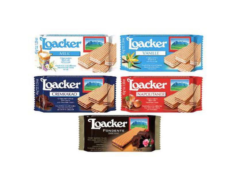 Wafer Loacker - Cocoa&Milk