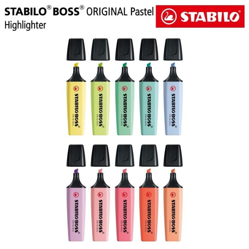 Stabilo Boss Highlighter Original - 1 box isi 10 pcs