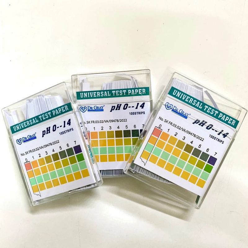 Ph paper 100strip Universal Test paper - DR GRAY