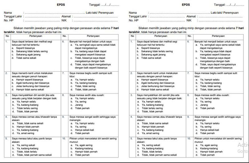 Form EPDS Pus Tempel 2