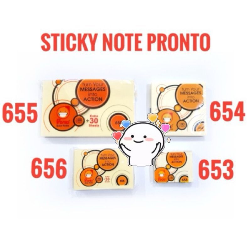 Sticky Note Pronto - 656