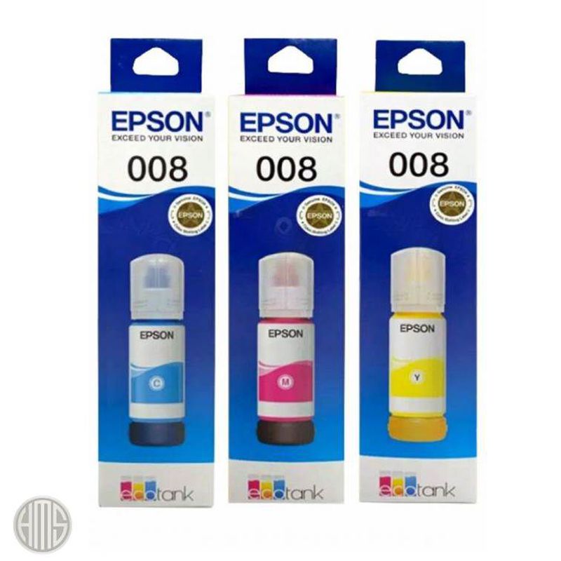 TINTA EPSON 008 C,M,Y