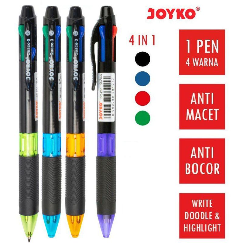 Ballpoint 4 Warna