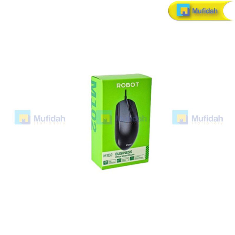 ROBOT MOUSE M102 BLACK