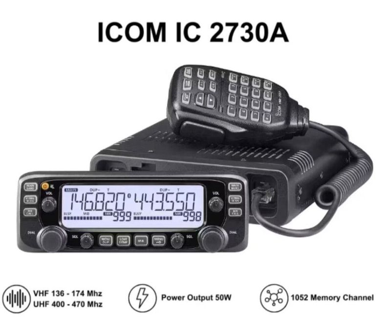 Radio Rig Icom IC2730A Original Dualband Garansi Resmi