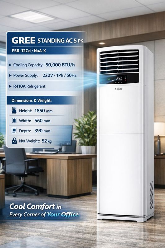 AC (Air Conditioner) GREE 5 PK