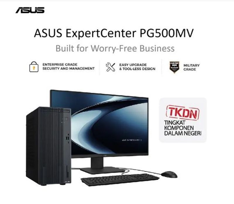 ASUS ExpertCenter PG500MV-385W (i3/8GB/512GB/Win11Home)