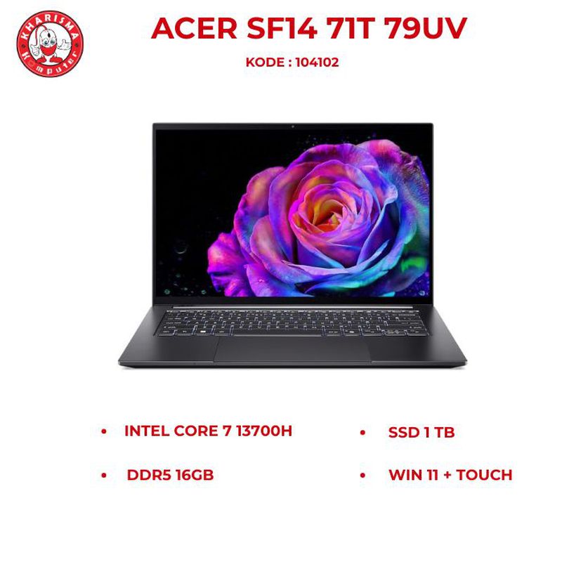 LAPTOP SF14 71T 79UV ACER