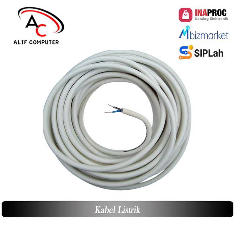 Kabel Listrik 1 Roll 2x2,5mm (100 Meter)