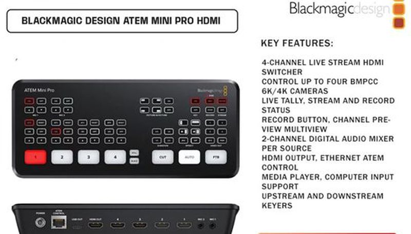 Blackmagic ATEM Mini Pro