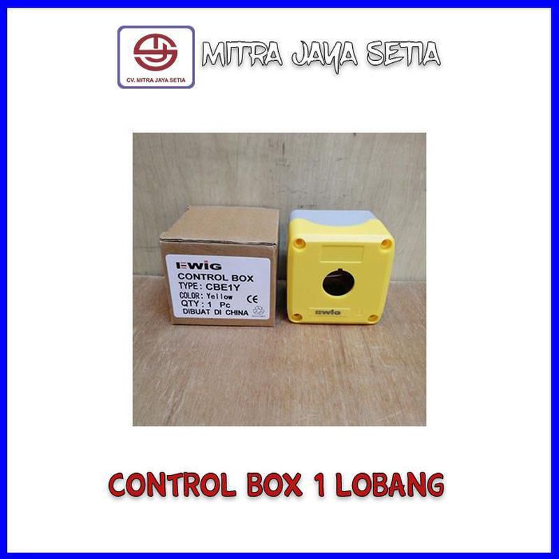 control box 22mm 1 lobang