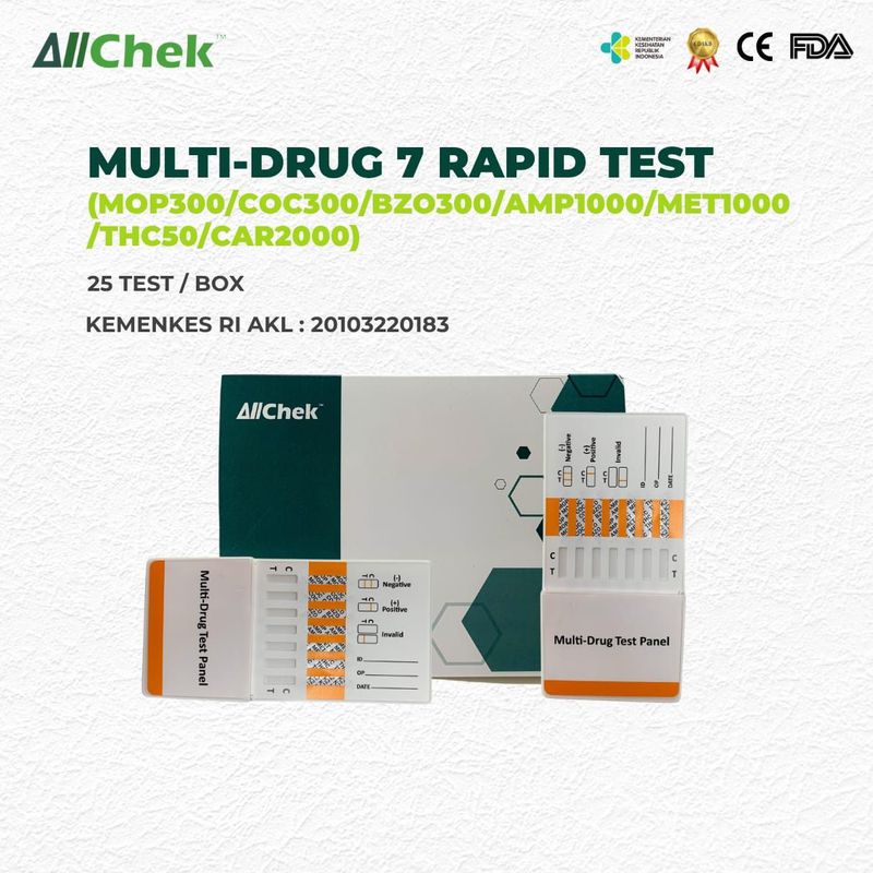 Multi drugs 7 rapid test
