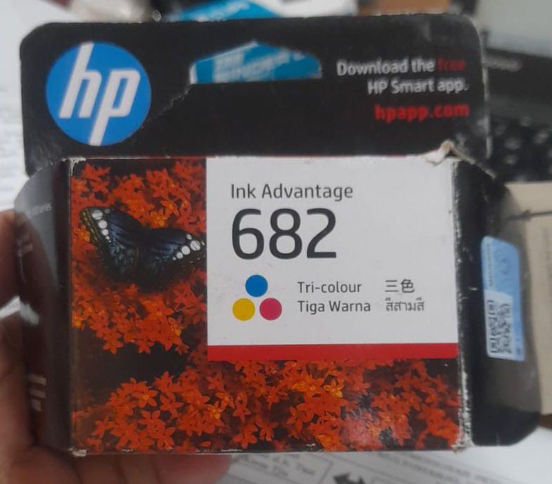 HP Ink Advantage 682 Tri Colour - Tiga Warna / Java Bumi Kaya