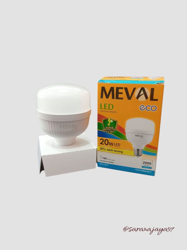 Lampu LED Meval Kapsul 20W