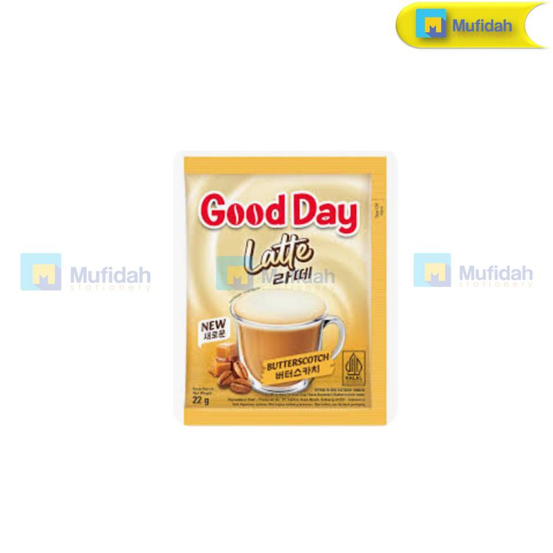 GOOD DAY LATTE BUTTERSCOTCH 22GR