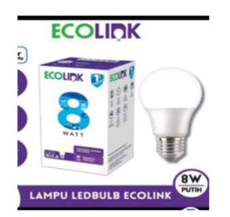 ECOLINK Bohlam LED 8 Watt