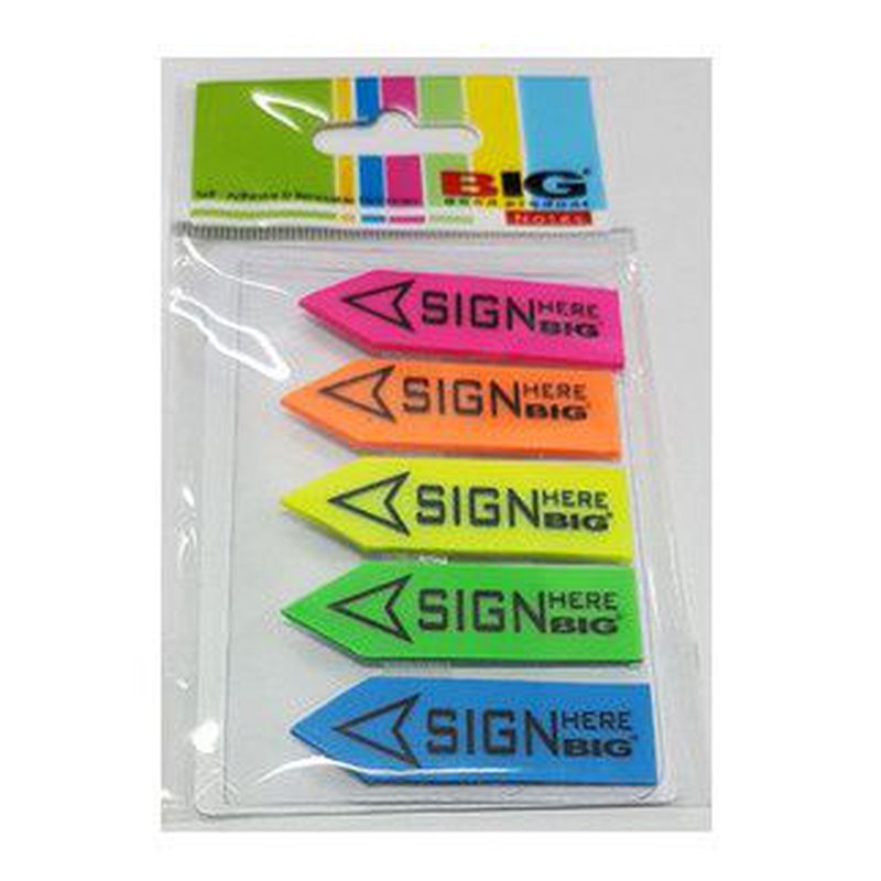 Sticky Note Sign Here BIG SN 6021