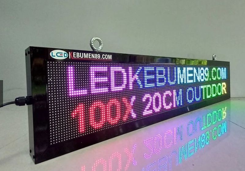 LED Running Text Full Color Outdoor P10 RGB
