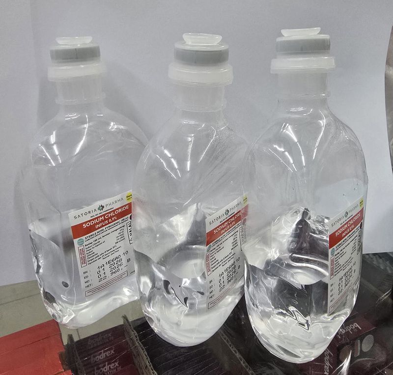 Infus NS 0.9 % 100 ml