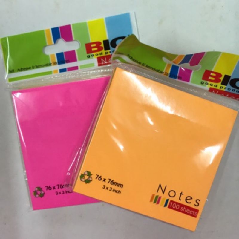 Sticky Notes Big 76x76 Mm 1 warna