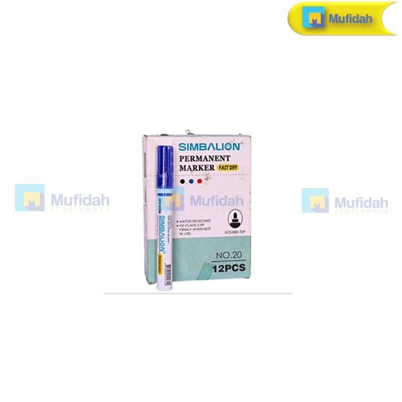 SIMBALION PM MARKER BIRU - Pcs