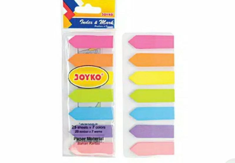 Stick notes isi 25 lembar (7 warna)