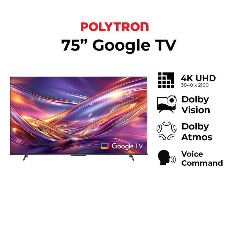 LED TV POLYTRON 75 INCH